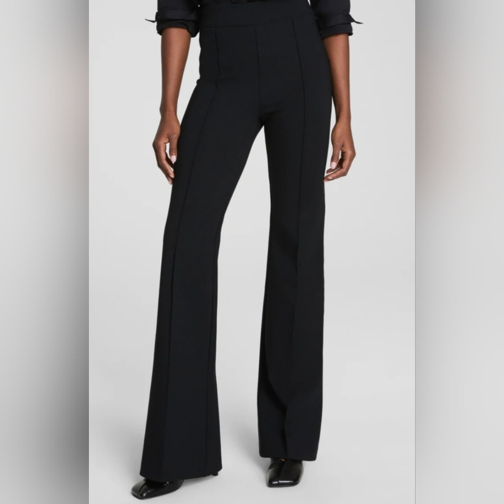 SPANX Black Ponte Flare Pant